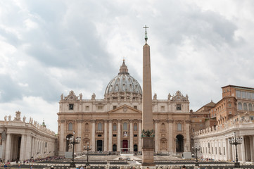 Fototapeta na wymiar Saint Peter's Basilica, Vatican 