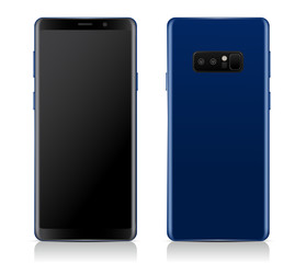 Smart Phone Template : Vector Illustration