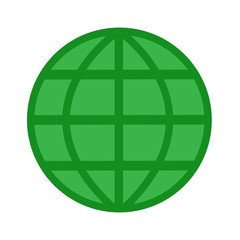 Globe vector icon