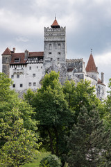 Fototapeta na wymiar Bran Castle (Dracula's castle), Brasov, Romania