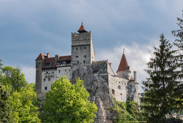 Fototapeta na wymiar Bran Castle (Dracula's castle), Brasov, Romania