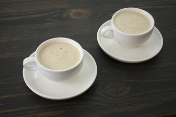 Two Cups of Cappuccino