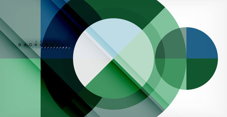 Obraz premium Vector circle abstract background