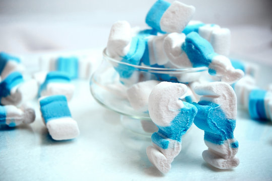 Marsmellow sweet smurfs