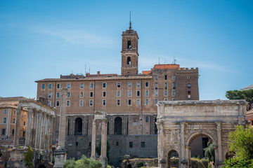 Fototapeta premium Ancient Roman Ruins 