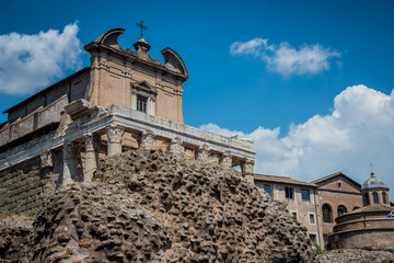 Ancient Roman Ruins 