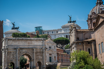 Ancient Roman Ruins 