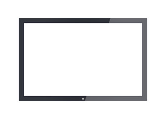 Empty tv frame transparency screen. Lcd display screen. Tv digital panel