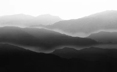 Fototapeten Nebel über der Landschaft © Fernando