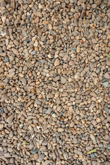 Texture mix color of small gravels