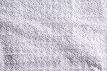 Obraz premium Tischdecke weiß mit Struktur edel