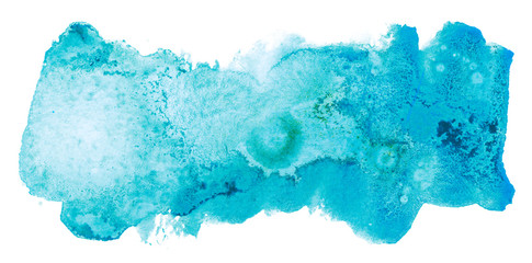 blue watercolor stain with abstract texture