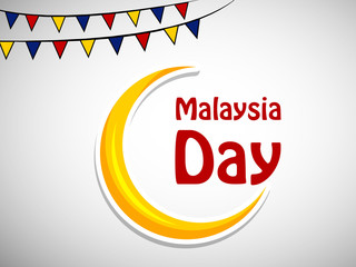 Illustration of Malaysia Day Background