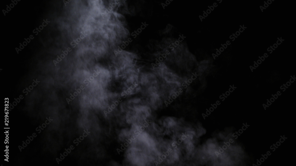 Wall mural realistic dry smoke clouds fog overlay perfect for compositing into your shots. simply drop it in an