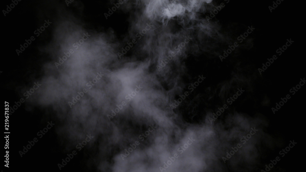 Wall mural realistic dry smoke clouds fog overlay perfect for compositing into your shots. simply drop it in an