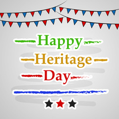 Illustration of South Africa Heritage Background