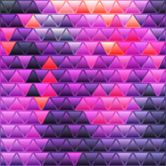 abstract vector stained-glass triangle mosaic background