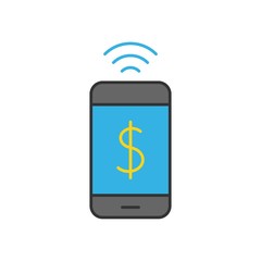 Mobile pay icon