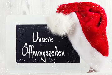 Unsere Öffnungszeiten an Weihnachten