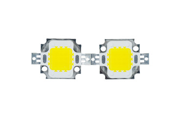 Two high power SMD white lighting LEDs