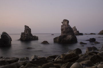 statues in the sea LLoret Costa Brava