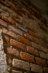 Brown background with bricks