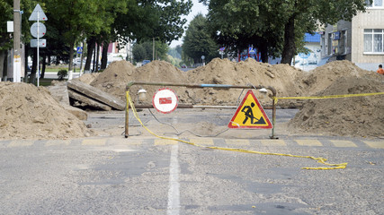 replacement of water pipes