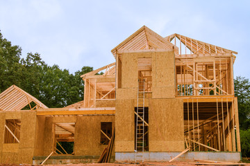 Obraz premium New House under construction