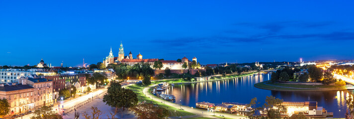 Fototapeta Panorama Krakowa obraz
