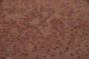 Rusty metal surface background dark colored empty space