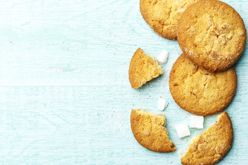 home cookie space for text