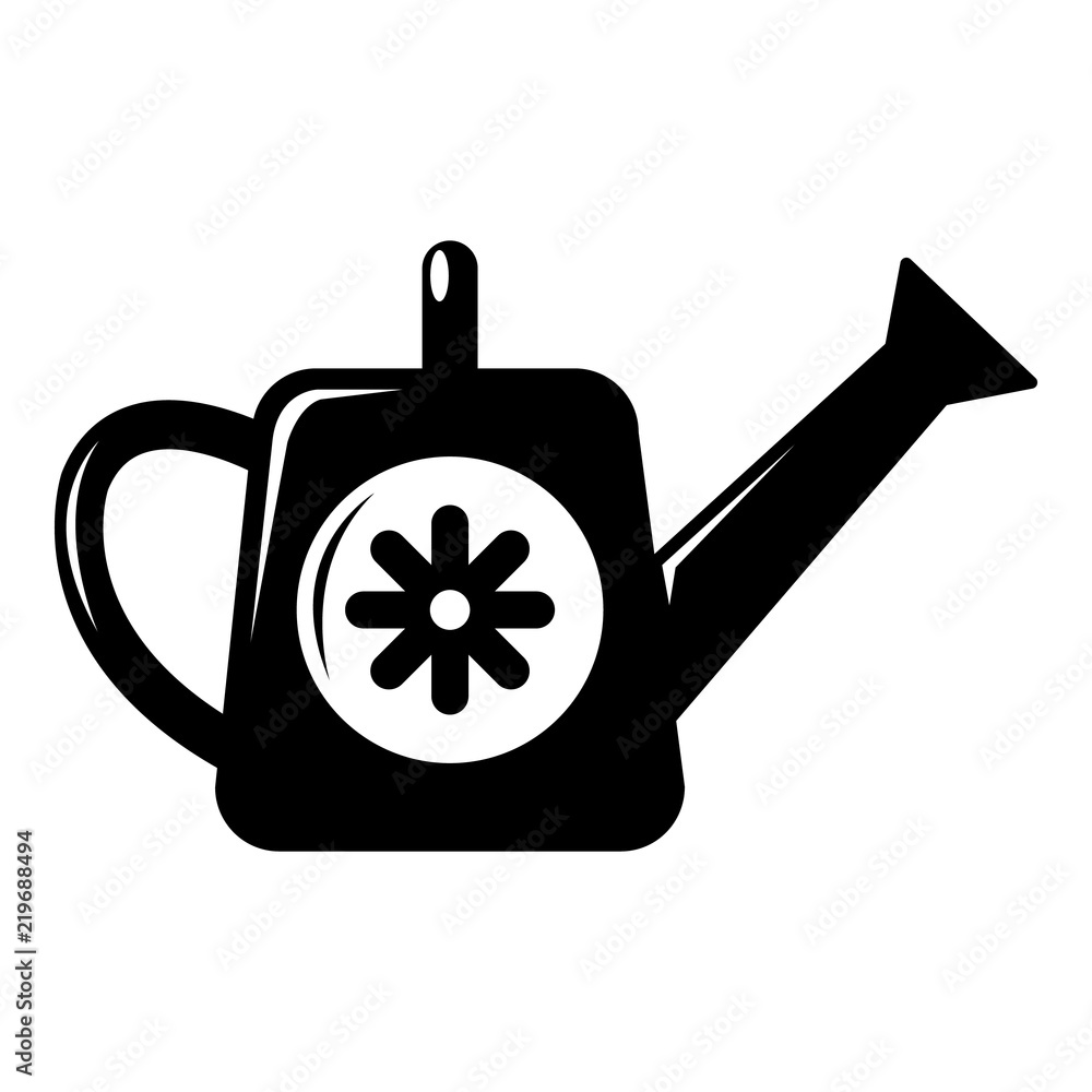 Aufkleber watering can icon . simple illustration of watering can vector icon for web design isolated on white