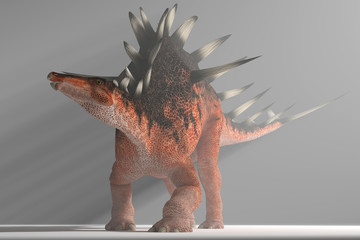 Кентрозавр в тумане