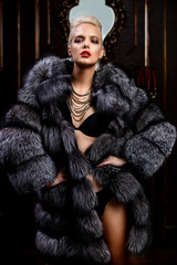 elegant and confident lady