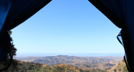 Tent in Ventura California 