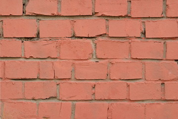 The image of a brick wall as a background.