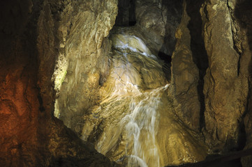 Water in cave