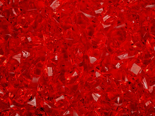 Crystals abstract background