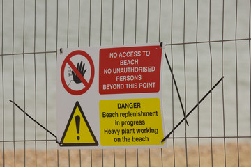 warning sign 