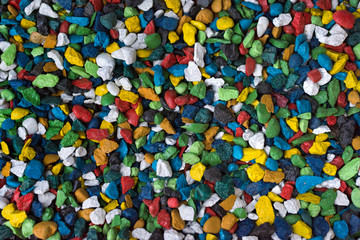 Fototapeta na wymiar Colorful stone texture background. Photo of Colored rocks