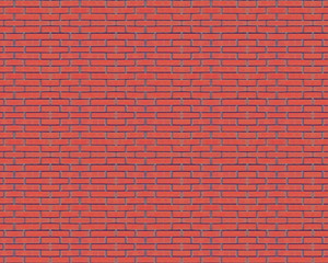 seamless pattern texture red brick wall natural photo.