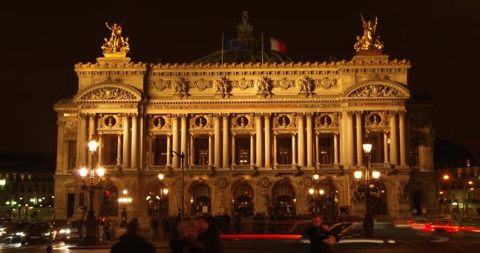 Palais Garnier opera in Paris