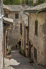 medieval historical center of Assisi