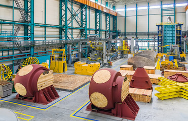 Warehouse of finished products in OJSC Power Machines