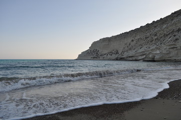  The beautiful Fossil Beach Limassol in Cyprus