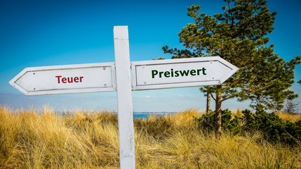 Schild 361 - Preiswert
