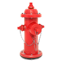 Fire Hydrant, 3D rendering