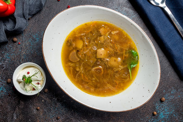 soup of sauerkraut