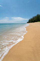 Text Space blue sky sea shore beach