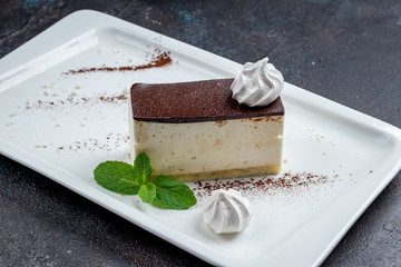 dessert, bird's milk piece